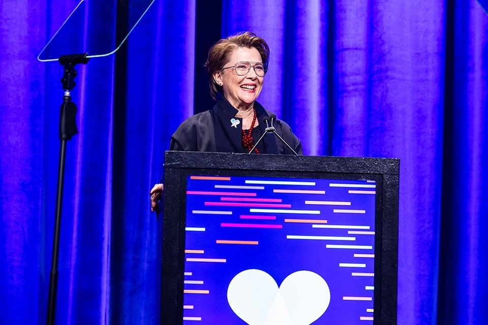 Annette Bening at the 2025 Gala