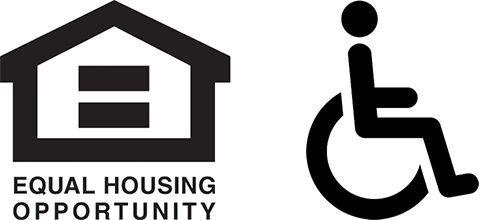 Equal Housing Opportunity and Wheelchair Accessibility Logos