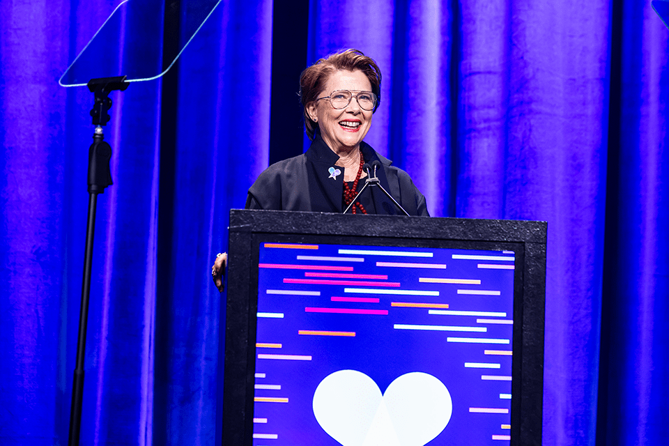 Annette Bening at the 2025 Gala